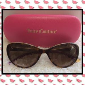 Juicy Couture cat eye sun glasses